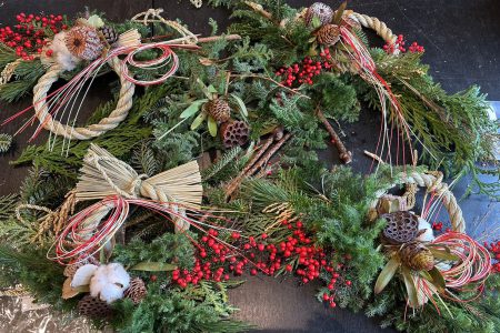 今週のアレンジメント教室 12/20