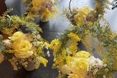 今週のアレンジメント教室 02/21